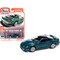 1993 Dodge Stealth R/T Peacock Green With Black Top "Modern Muscle" Limited Edition To 14478 Pieces Worldwide 1/64 Diecast Model Car By Autoworld